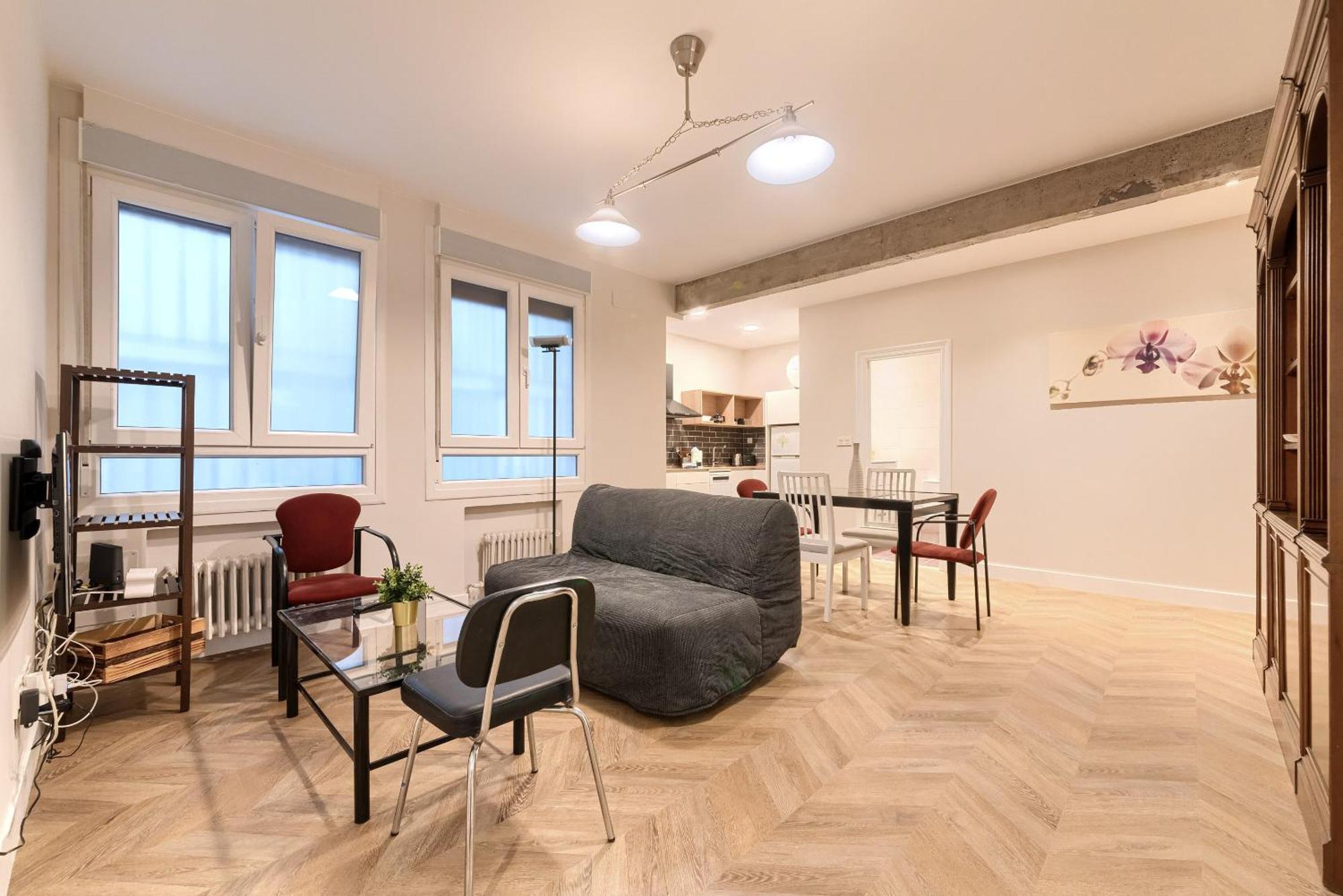 Euskalduna, Vivienda Turistica Moderna Y Renovado Bilbao Zewnętrze zdjęcie